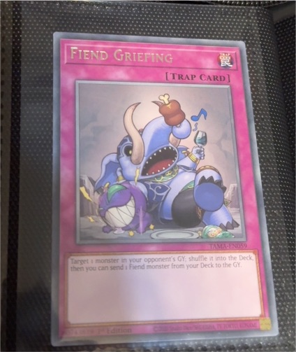 2022 Yu-Gi-Oh! TAMA-EN059 Fiend Griefing — front