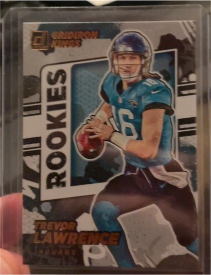 2021 Donruss Rookie Gridiron Kings #RGK-TRL Trevor Lawrence — front