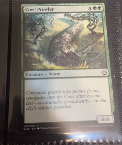 2016 Kaladesh #149 Cowl Prowler — front