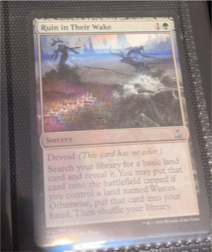 2016 Magic: The Gathering Oath of the Gatewatch #122 Ruin in Their Wake — front