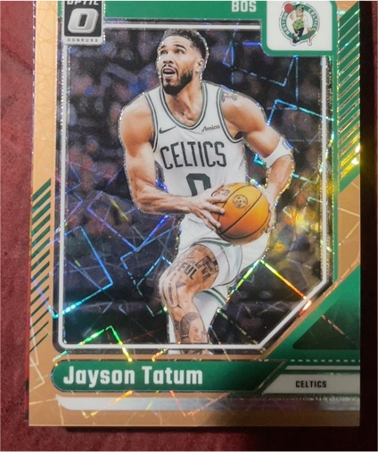 2024-25 Panini Donruss Optic #70 Jayson Tatum — front