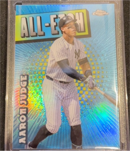 2025 Topps Chrome #CAE-2 Aaron Judge — front