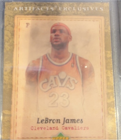 2007-08 Upper Deck Artifacts #230 LeBron James — front