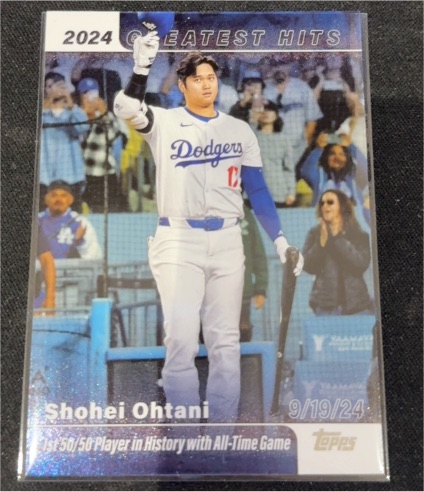 2025 Topps Series 1 #GH-25 Shohei Ohtani 2024 Greatest Hits — front