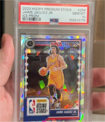 2023 NBA Hoops Premium Stock #294 Jaime Jaquez Jr. — front
