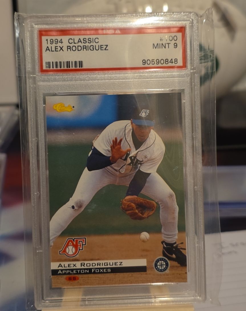 1994 Classic #100 Alex Rodriguez — front