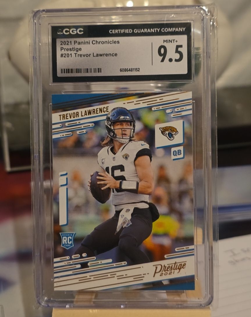 2021 Panini Chronicles Prestige #201 Trevor Lawrence — front