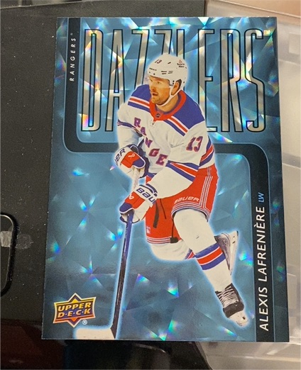 2025-26 Upper Deck Series 1 #DZ-17 Alexis Lafreniere — front