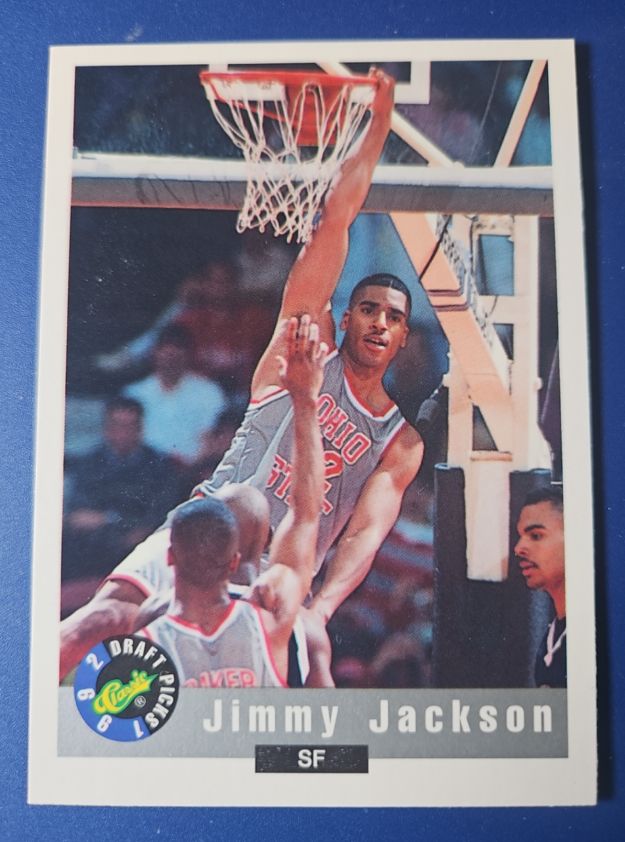 1992 Classic Draft Picks #31 Jimmy Jackson — front