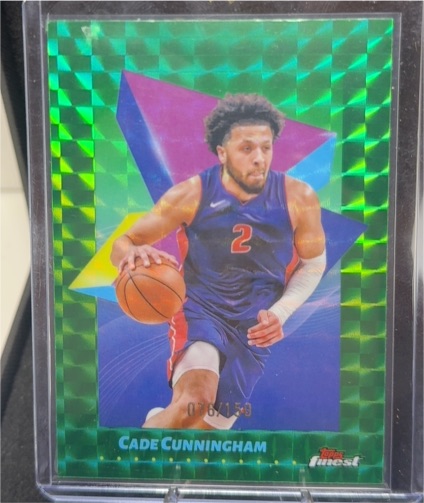 2024-25 Topps Finest #29 Cade Cunningham — front