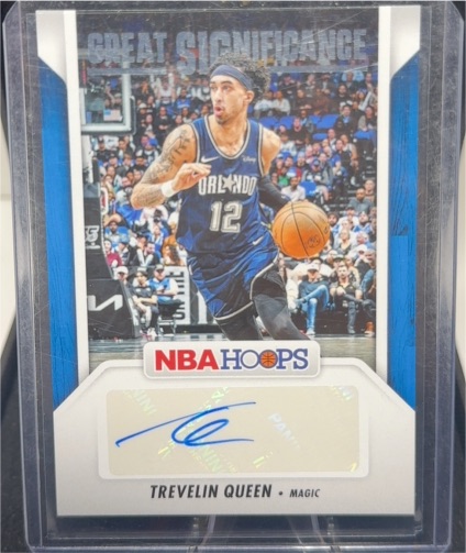 2024-25 Panini NBA Hoops #GS-TQM Trevelin Queen — front