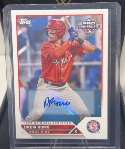 2023 Topps Pro Debut #PD-82 Drew Romo — front