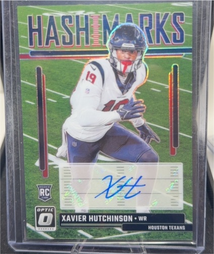2023 Panini Donruss Optic #HM-49 Xavier Hutchinson — front