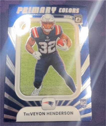 2025 Panini Donruss Optic #20 TreVeyon Henderson Primary Colors — front