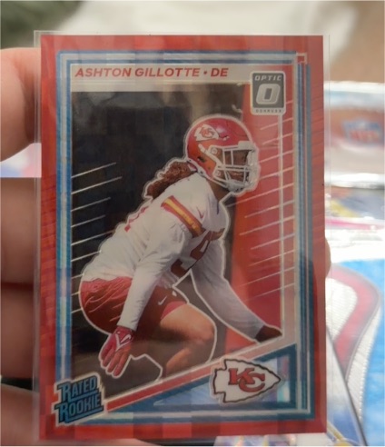2025 Panini Donruss Optic #353 Ashton Gillotte — front