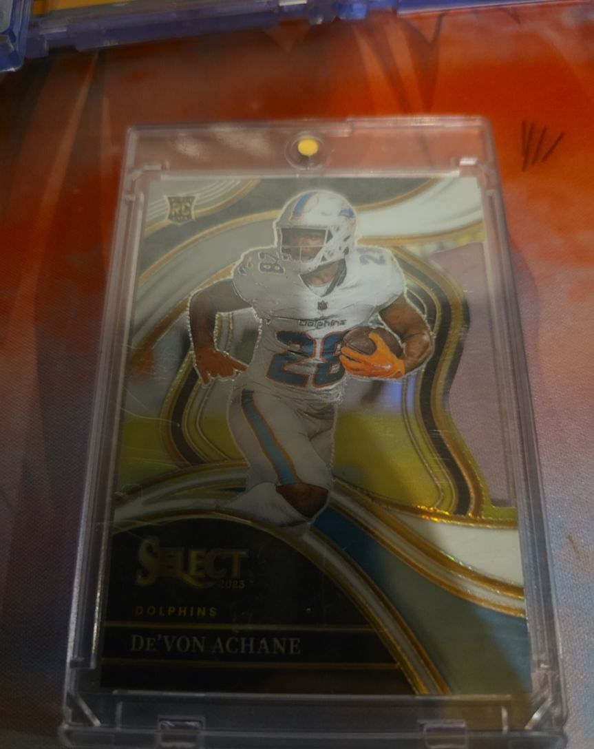 2023 Panini Select Club Level #274 De'Von Achane — front