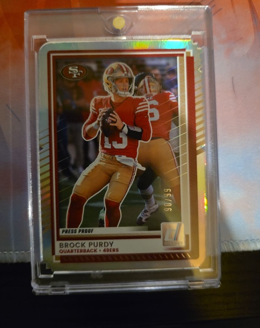 2025 Panini Donruss #46 Brock Purdy — front