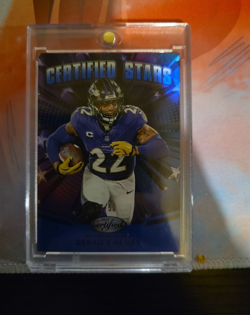 2025 Panini Certified #CST-DHY Derrick Henry — front