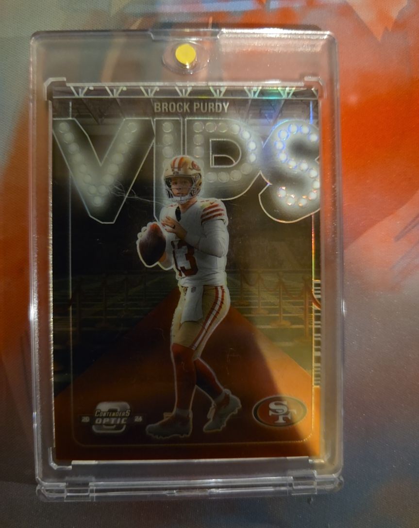 2024 Panini Contenders Optic #VIP-BPY Brock Purdy VIPS — front