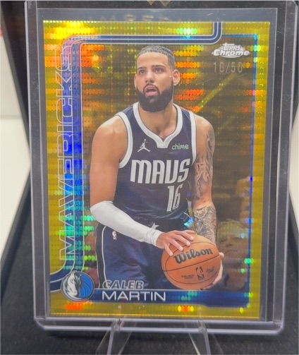 2025-26 Topps Chrome #87 Caleb Martin — front