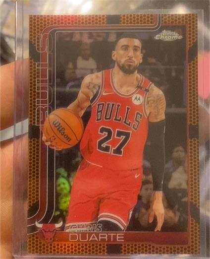 2025-26 Topps Chrome #83 Chris Duarte — front