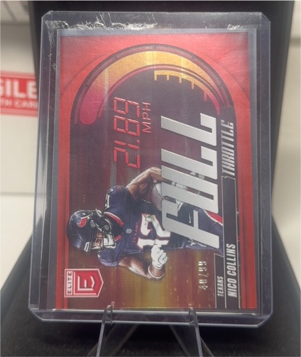 2025 Donruss Elite #6 Nico Collins Full Throttle — front