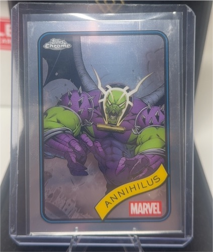 2025 Topps Chrome Marvel #118 Annihilus — front