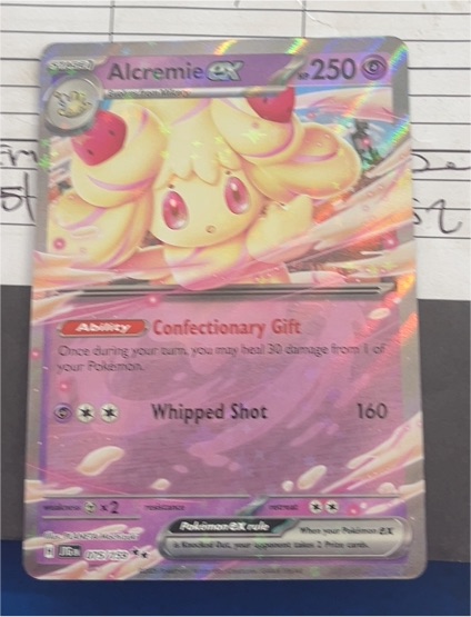 2025 Pokémon SV09: Journey Together #075 Alcremie ex — front