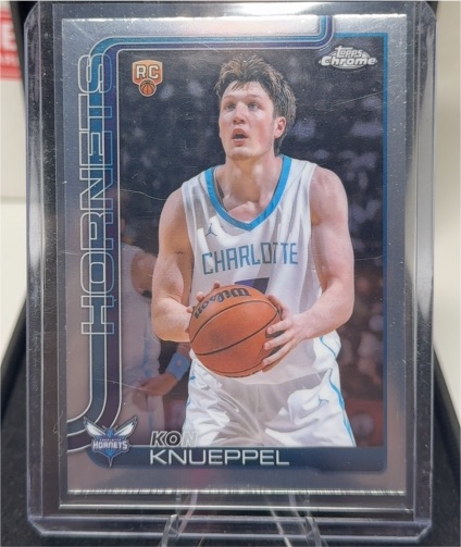 2025-26 Topps Chrome #254 Kon Knueppel — front