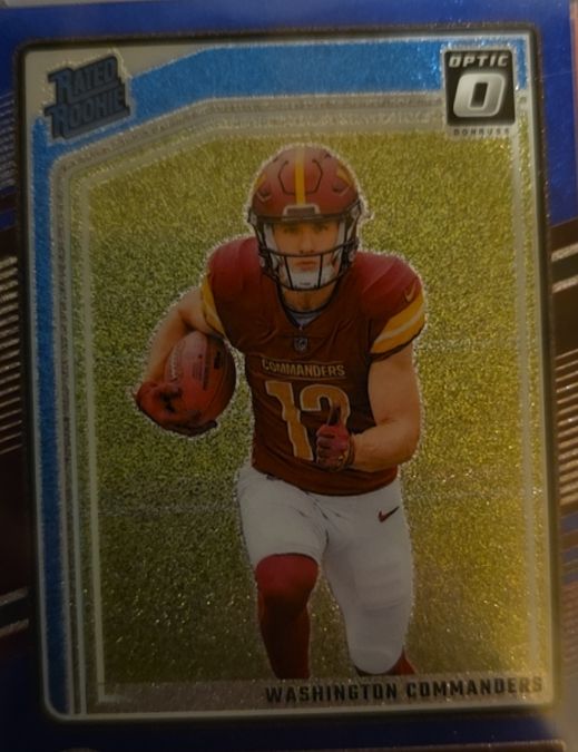 2024 Panini Donruss Optic #268 Luke McCaffrey — front