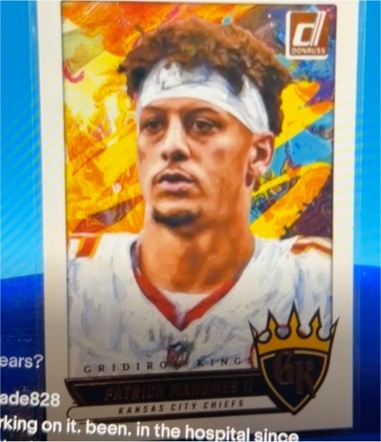 2025 Donruss #GK-PMS Patrick Mahomes II Gridiron Kings — front