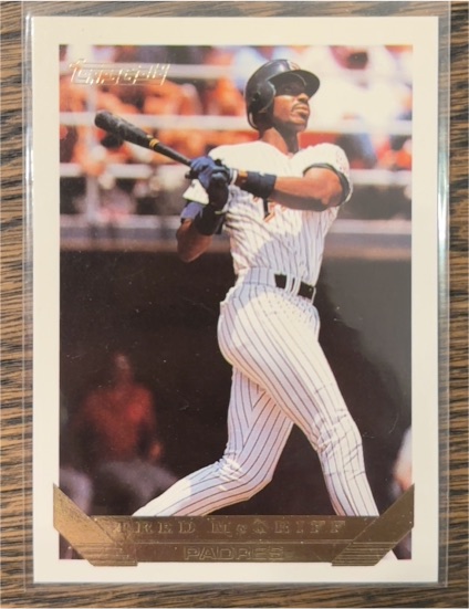 1993 Topps Gold #30 Fred McGriff — front