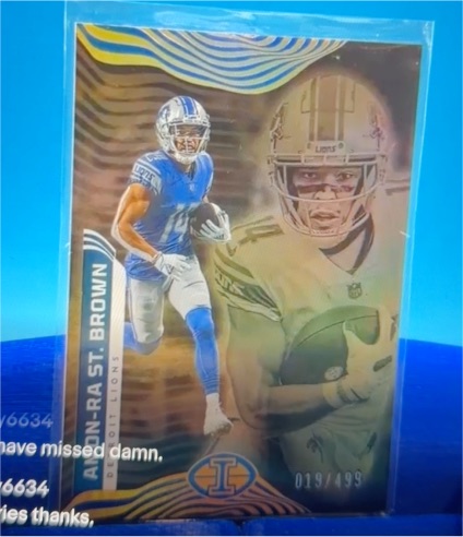 2022 Panini Illusions Football #32 Amon-Ra St. Brown — front