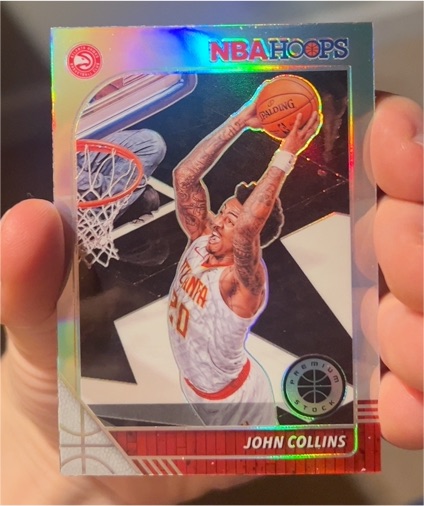 2019-20 Panini NBA Hoops Premium Stock #2 John Collins — front