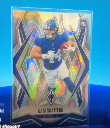 2025 Panini Phoenix #168 Cam Skattebo — front