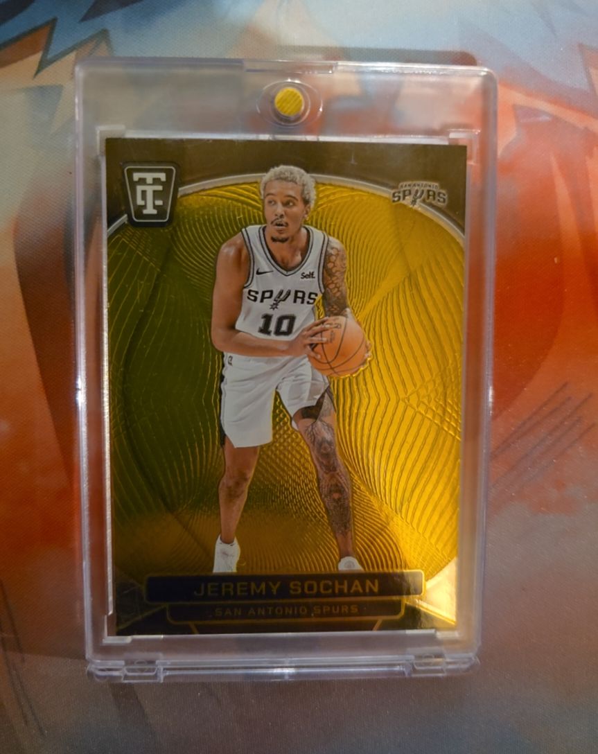 2024-25 Panini Totally Certified #89 Jeremy Sochan — front