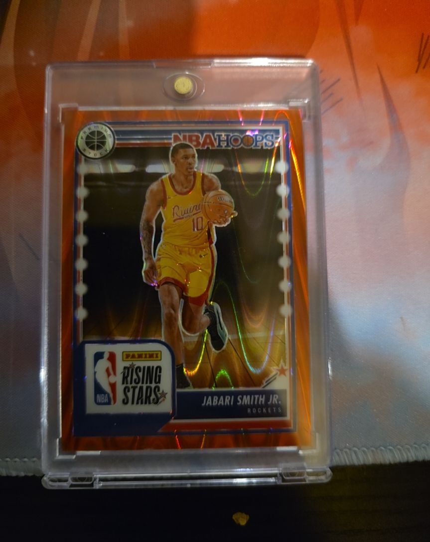 2023-24 Panini NBA Hoops Premium Stock #285 Jabari Smith Jr. — front