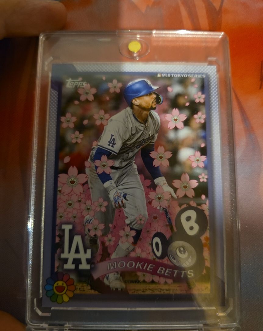2025 Topps MLB World Tour Tokyo Series #5 Mookie Betts — front