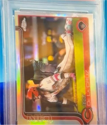 2025 Topps Chrome Eddy De La Cruz — front