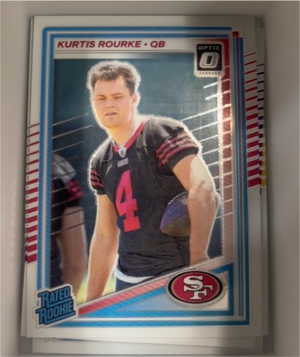 2025 Donruss Optic #243 Kurtis Rourke — front