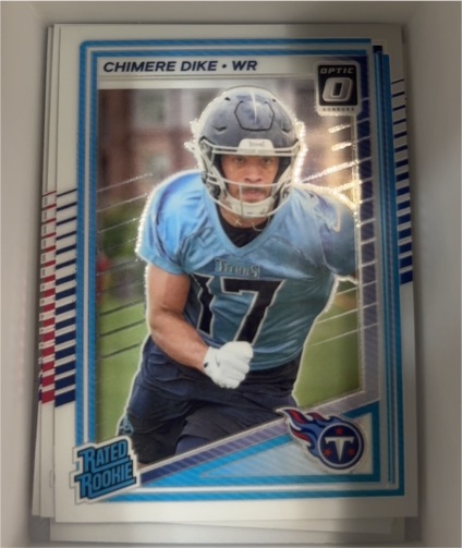 2025 Panini Donruss Optic #269 Chimere Dike — front