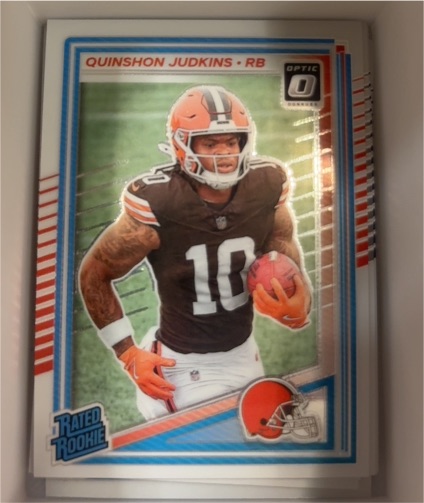 2025 Panini Donruss Optic #252 Quinshon Judkins — front