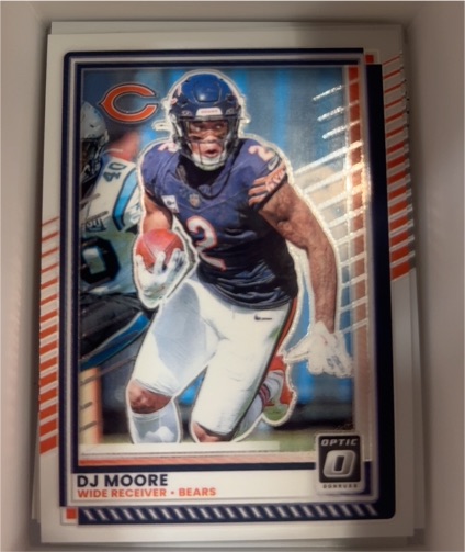 2025 Donruss Optic #114 DJ Moore — front