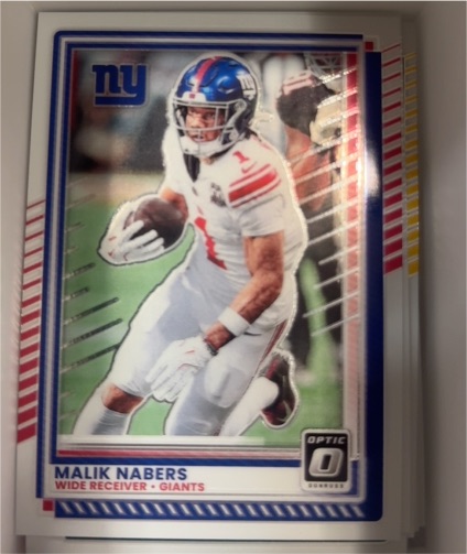 2025 Panini Donruss Optic #273 Malik Nabers — front