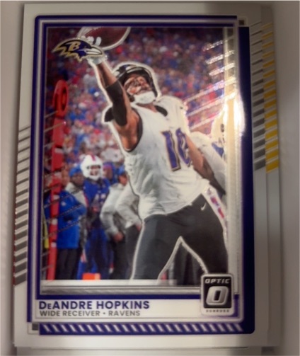 2025 Panini Donruss Optic #165 DeAndre Hopkins — front