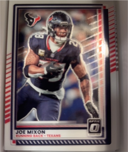 2025 Panini Donruss Optic #130 Joe Mixon — front
