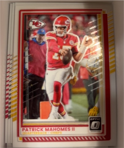 2025 Panini Donruss Optic #40 Patrick Mahomes II — front