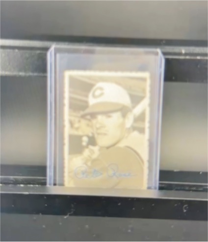 1969 Topps Deckle Edge #21 Pete Rose — front