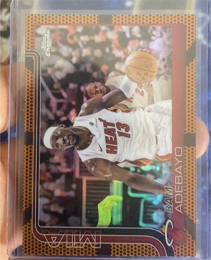 2025-26 Topps Chrome #138 Bam Adebayo — front