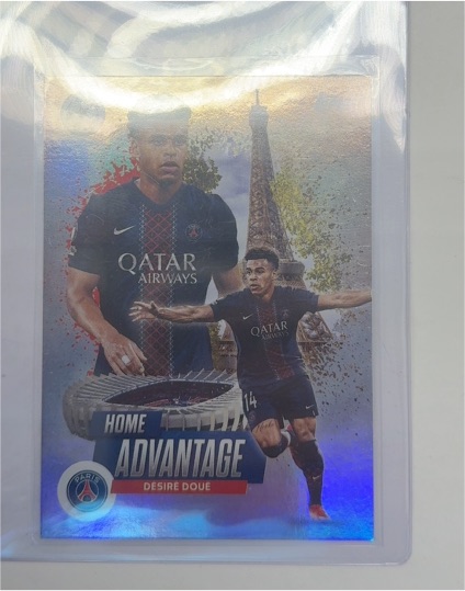 2025-26 Topps UEFA Club Competitions Home Pitch Advantage #HP-13 Desire Doue — front